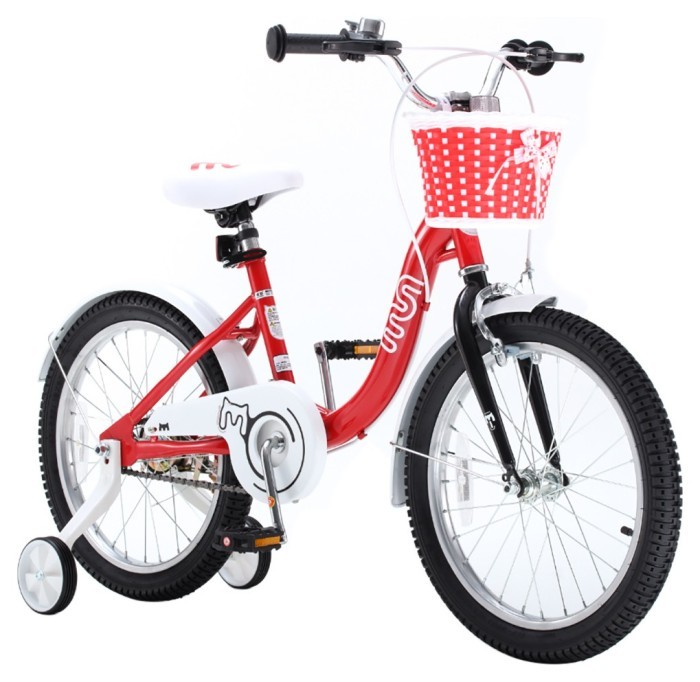 Велосипед дитячий RoyalBaby Chipmunk MM Girls 14", OFFICIAL UA, червоний