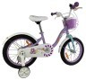 Велосипед дитячий RoyalBaby Chipmunk MM Girls 16", OFFICIAL UA, фіолетовий Фото - 1