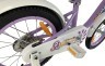 Велосипед дитячий RoyalBaby Chipmunk MM Girls 16", OFFICIAL UA, фіолетовий Фото - 3