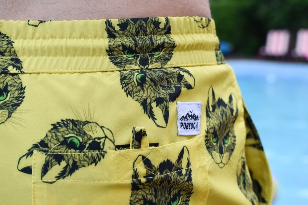 Плавальні шорти чоловічі Pobedov Pool day Kotiki