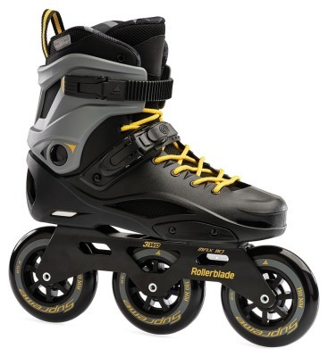Ролики Rollerblade RB 110 black-saffron yellow