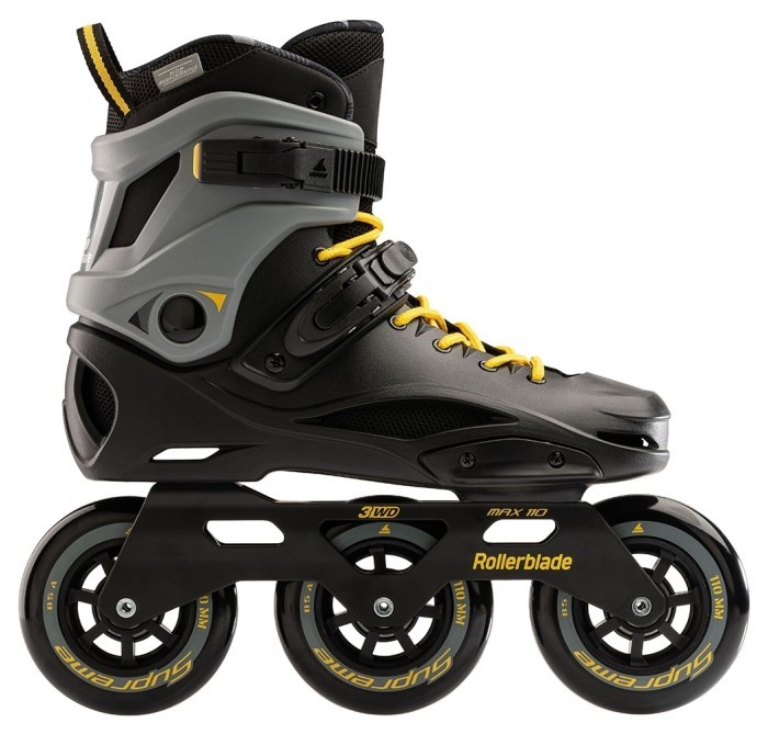 Ролики Rollerblade RB 110 black-saffron yellow
