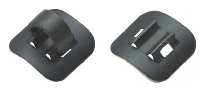 Кріплення гідролінії до рами SKS клеючі, пластмасове, чорне