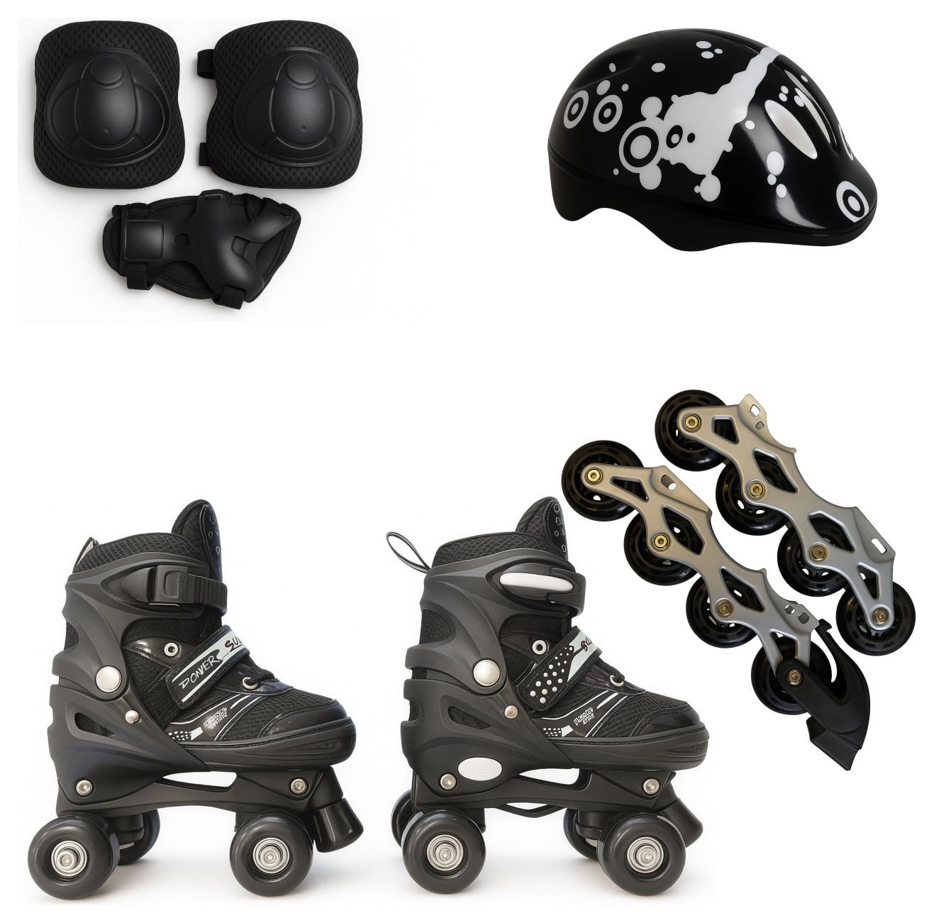 Ролики розсувні трансформер (31-34) Bavar Sport