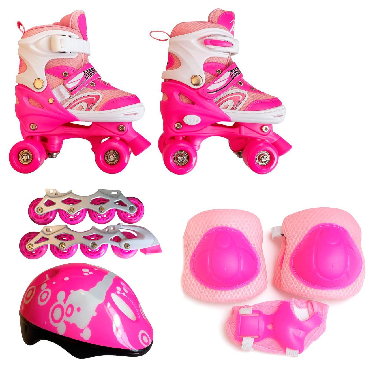 Ролики розсувні трансформер (31-34) Bavar Sport