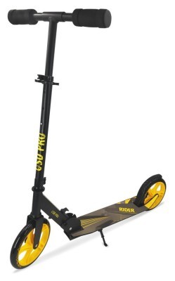 Самокат USD PRO Rider Black/Yellow (UES20U2S)