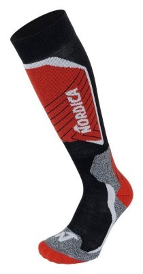 Носки для туризму дитячі Nordica TECH JUNIOR 31-34 Black/red/white (12703)