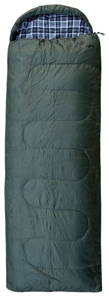 Спальний мішок Totem Ember Plus ковдра з капюш правий olive 190/75 UTTS-014