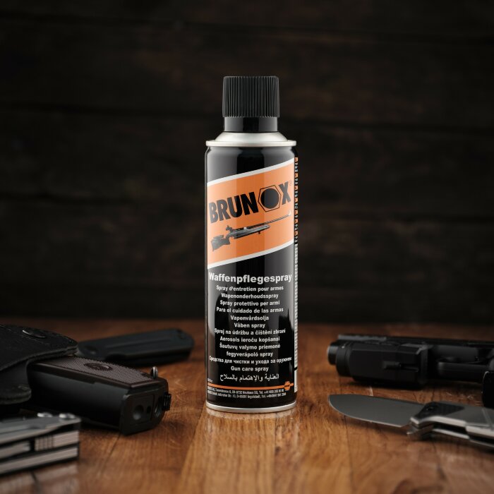 Антикорозійний захист і мастило для зброї, спрей Brunox Gun Care 300ml