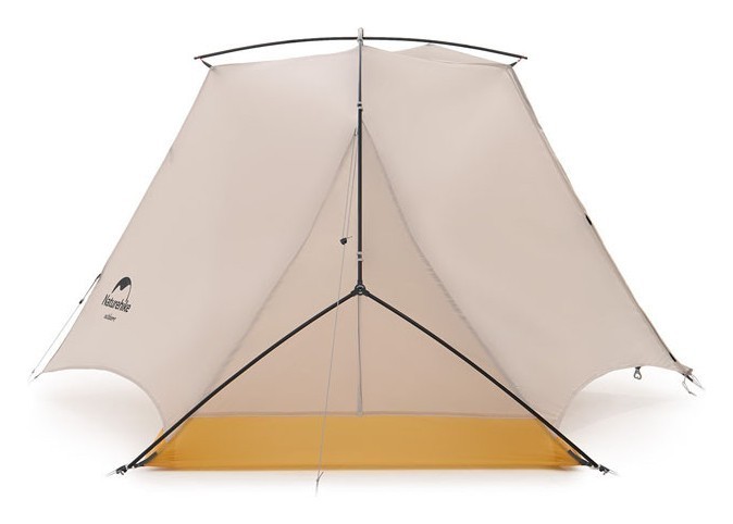 Намет надлегкий одномісний Naturehike NH21ZP003, сіро-жовтий