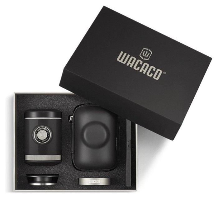 Портативна еспресо-кавоварка Wacaco Picopresso, механічна, для меленої кави