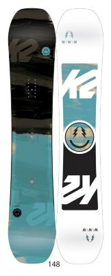 Сноуборд K2 WWW 148 Black/light blue/white (11A0017)