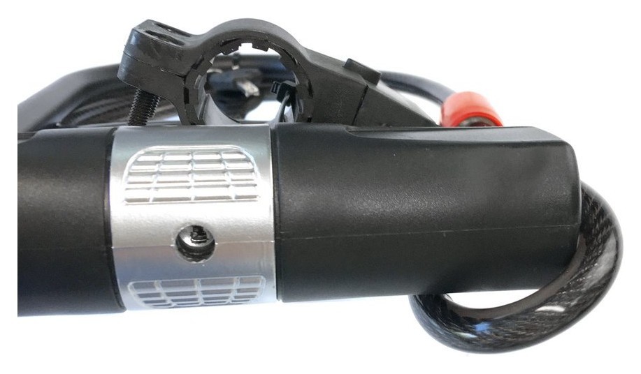 Замок для велосипеда тросовий Tempesta U-LOCK + CABLE LOCK Black (FSD-LK127020)