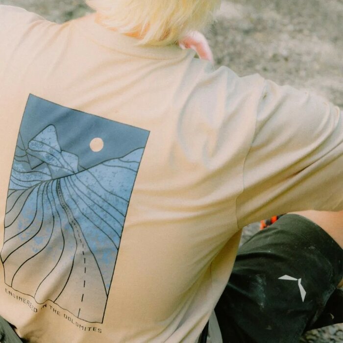 Футболка Salewa Eagle Sunset Loose T-Shirt Mns