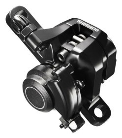 Механічний диск гальмо Shimano BR-R317-R, задній адаптер, Чорний