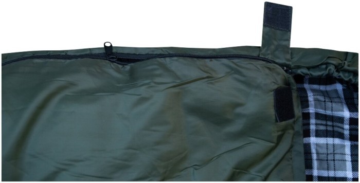 Спальний мішок Totem Ember Plus XXL ковдра з капюш лівий olive 190/90 UTTS-015