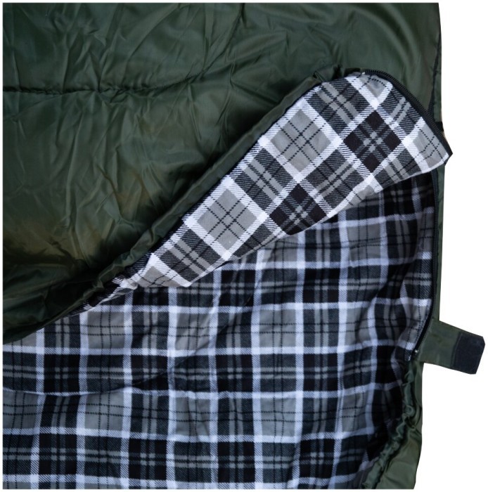 Спальний мішок Totem Ember Plus XXL ковдра з капюш лівий olive 190/90 UTTS-015