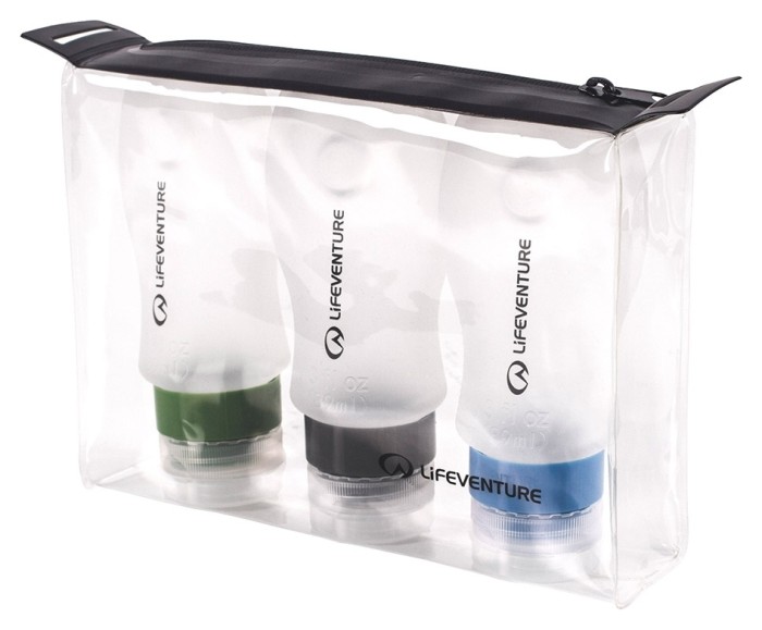 Набір Lifeventure Silicone Flight Bottle Set