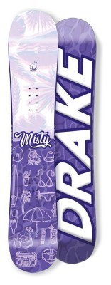 Сноуборд Drake Misty 150 Violet/white (76221041)