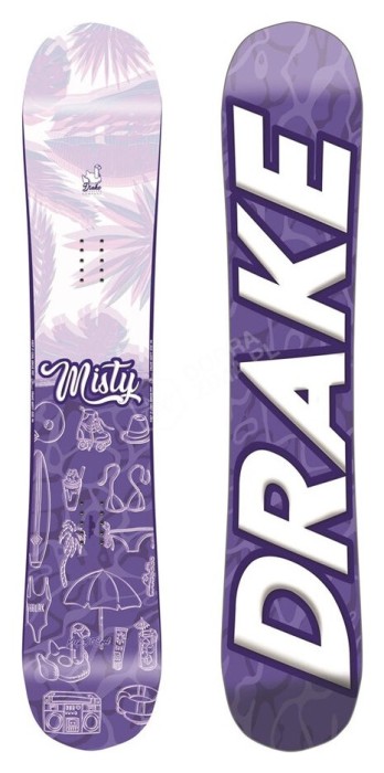 Сноуборд Drake Misty 150 Violet/white (76221041)