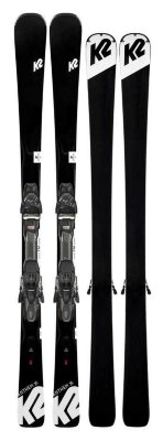 Лижі гірські комплект K2 ANTHEM 76 LTD+ER3 10 CMPCT QKCLK 149см Black/white (10D0411.143.1+10D1011.143.4)