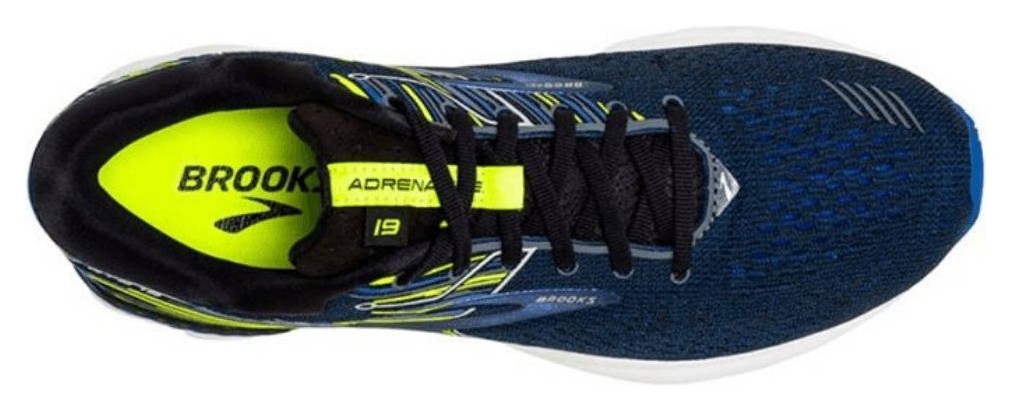 Кросівки чоловічі Brooks ADRENALINE GTS M 44 (10.0US) Black/blue/nightlife (1102941D069)