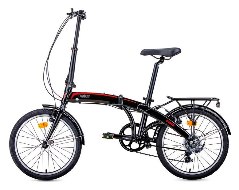 Велосипед Outleap Rio 20" M Black Red