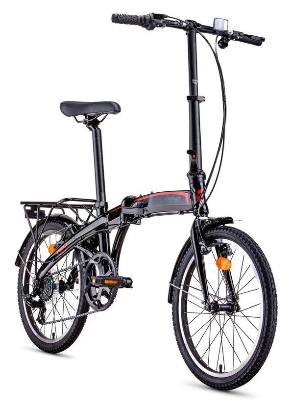 Велосипед Outleap Rio 20" M Black Red