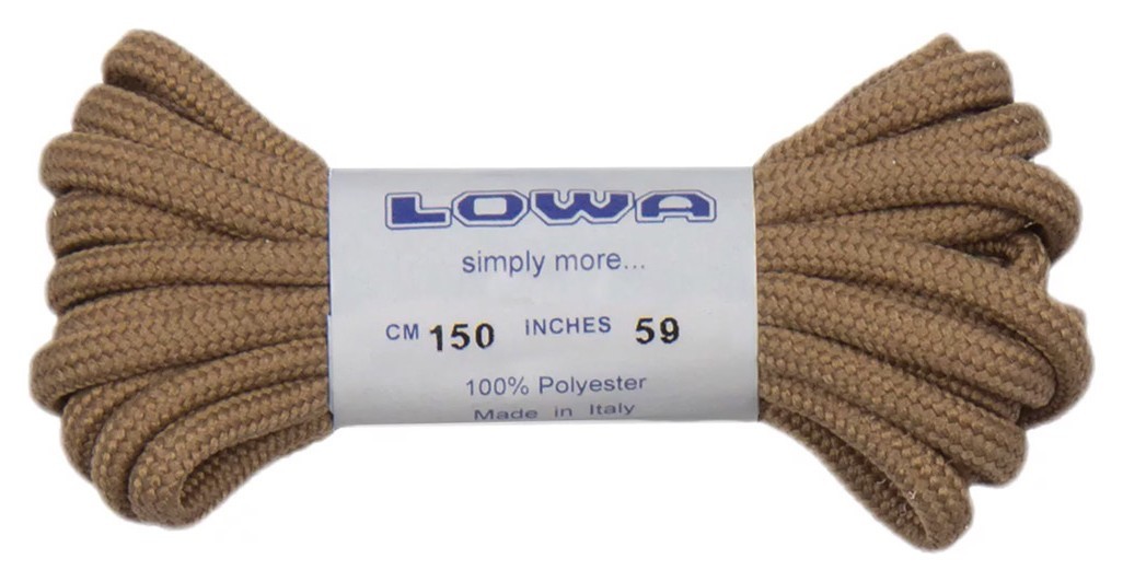 Шнурки LOWA Zephyr 150 cm coyote