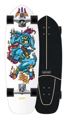 Carver C7 Raw 32" JOB Wave Slayer Surfskate серфскейт