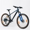 Велосипед KTM CHICAGO 271 27.5" рама М/43 сірий (чорно/синій) 2022/2023 Фото - 2