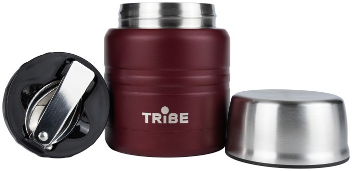 Термос Tribe Food Jar харчовий 0,35 л T-DE-0021, red