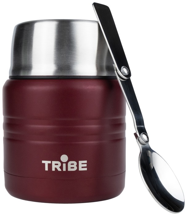 Термос Tribe Food Jar харчовий 0,35 л T-DE-0021, red