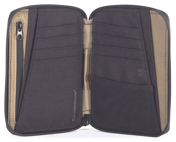 Кошелек Lifeventure X-Pac RFID Mini Travel Wallet grey