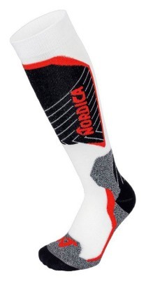 Носки для туризму дитячі Nordica TECH JUNIOR 31-34 White/black/red (12703)