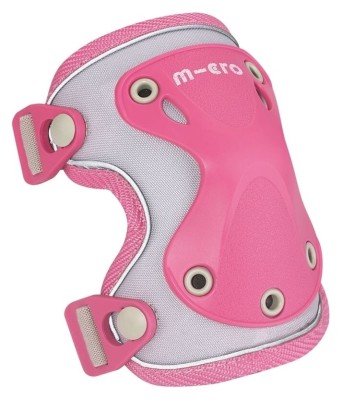 Захисний комплект налокітники та наколінники MICRO - РОЖЕВИЙ (лік. 15-19 сm, кол. 21-27 сm, S.)