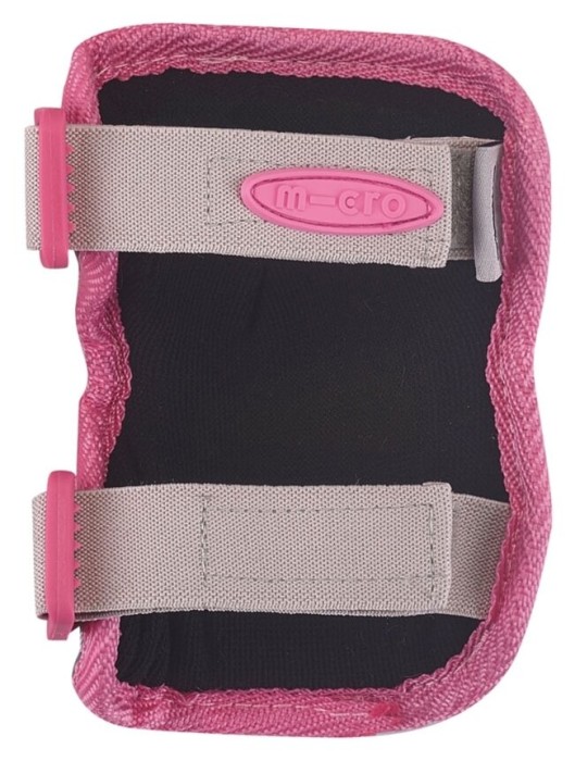 Захисний комплект налокітники та наколінники MICRO - РОЖЕВИЙ (лік. 15-19 сm, кол. 21-27 сm, S.)