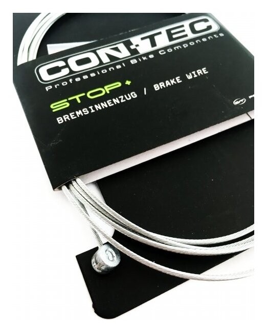 Трос гальмівний CON-TEC Stainless Steel CP-B3/B4 2100мм універ. МТВ/ROAD із кінцевиком