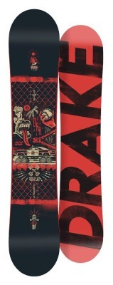 Сноуборд Drake DF 155 Black Red (76291022)