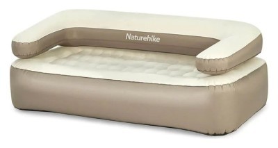 Диван, матрас надувний двомісний Naturehike NH22FCD07, надлегкий, 165x95x65 см, зі зйомною спинкою