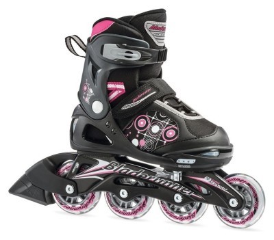 Роликові коньки дитячі Bladerunner PHASER FLASH G W 28-32 (K11.0) 175-205мм Black/pink (0T910500 7Y9) O