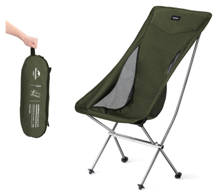 Стілець складаний Naturehike YL06 NH18Y060-Z, зелений