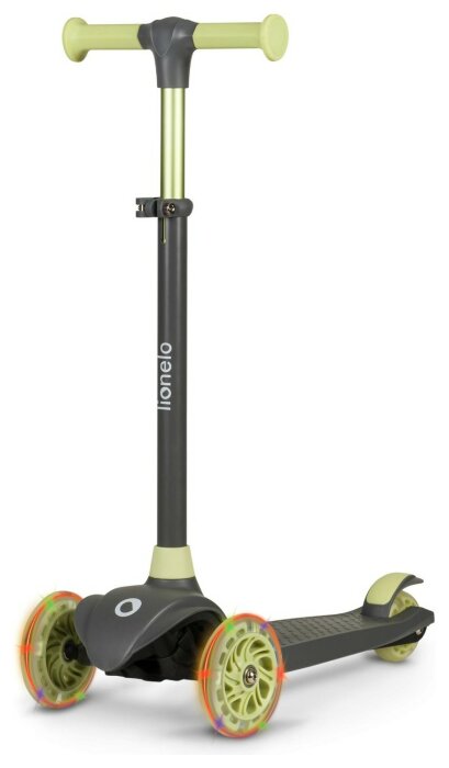 Дитячий самокат Lionelo JESSY GREY BROWN