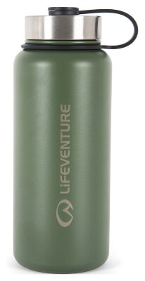 Lifeventure термофляга Stainless Steel Flask 1 L khaki