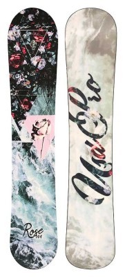 Сноуборд USD Pro ROSE 149 Flower/Grey (USB19W1P)