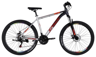 Велосипед AL 27.5" SPACE PHAETON DD FR рама-19" сіро-сріблястий 2026