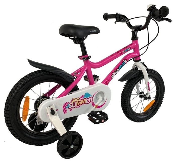 Велосипед дитячий RoyalBaby Chipmunk MK 16", OFFICIAL UA, рожевий