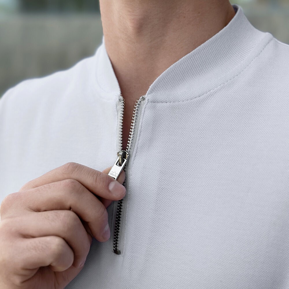 Чоловіче біле поло Pobedov Nexus