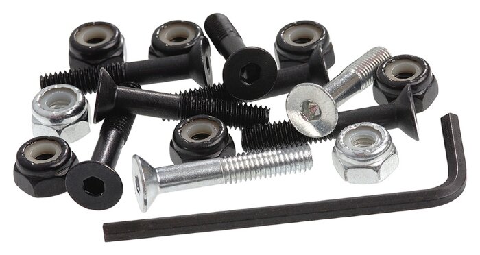 Болті Enuff для скейту Allen Key Fixing Bolts 1.25 inch