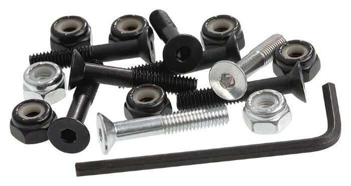 Болті Enuff для скейту Allen Key Fixing Bolts 1.25 inch